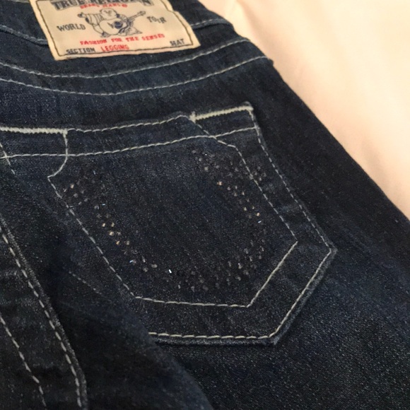 NWT Swarovski True Religion Jean Leggings - sz. 23 - Picture 4 of 7